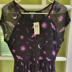 *New*Hot Topic Stars and Moons Dress